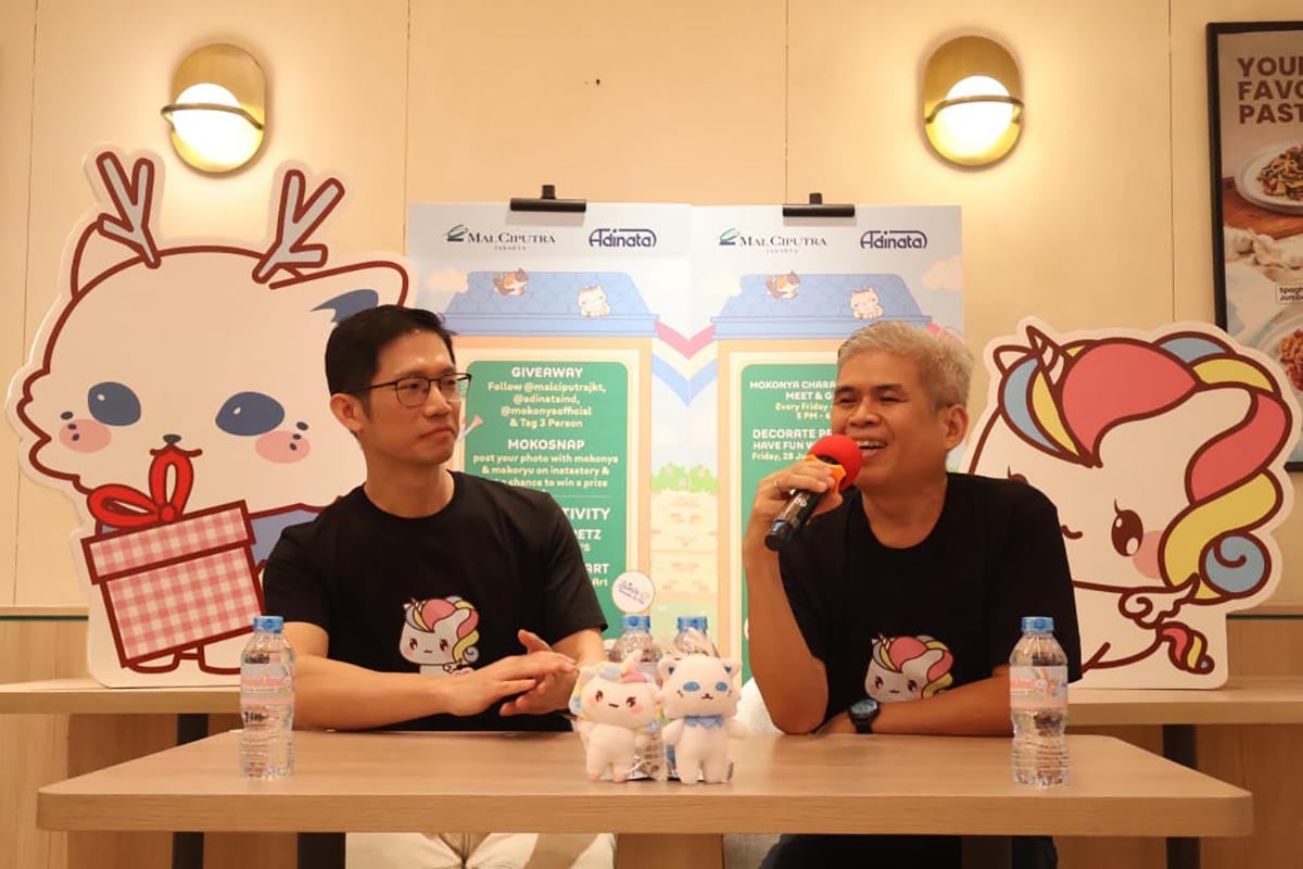 GM Mall Ciputra Jakarta Ferry Irianto (kanan) dan Direktur PT Adinata Melodi Kreasi Glen Natanael Adinata (kiri).