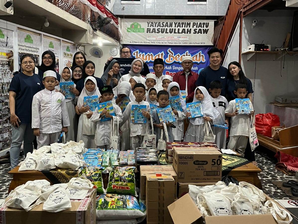 Grandville berkomitmen untuk membawa kebahagiaan dan bantuan kepada anak-anak