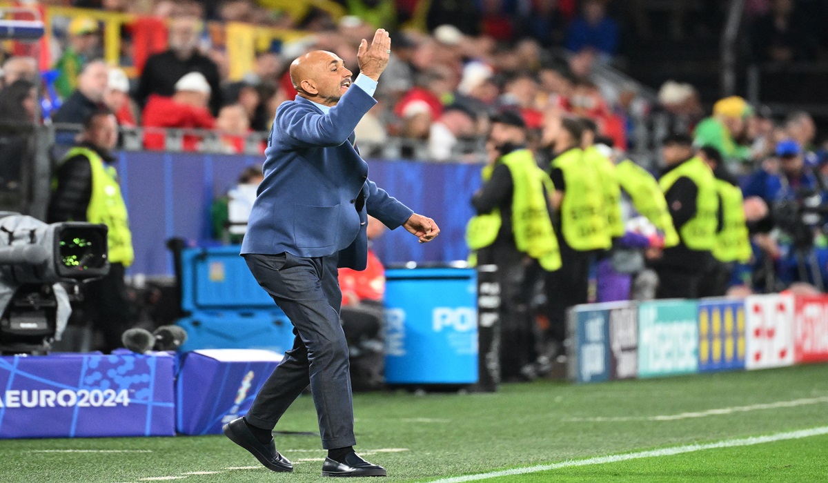 Pelatih timnas Italia Luciano Spalletti