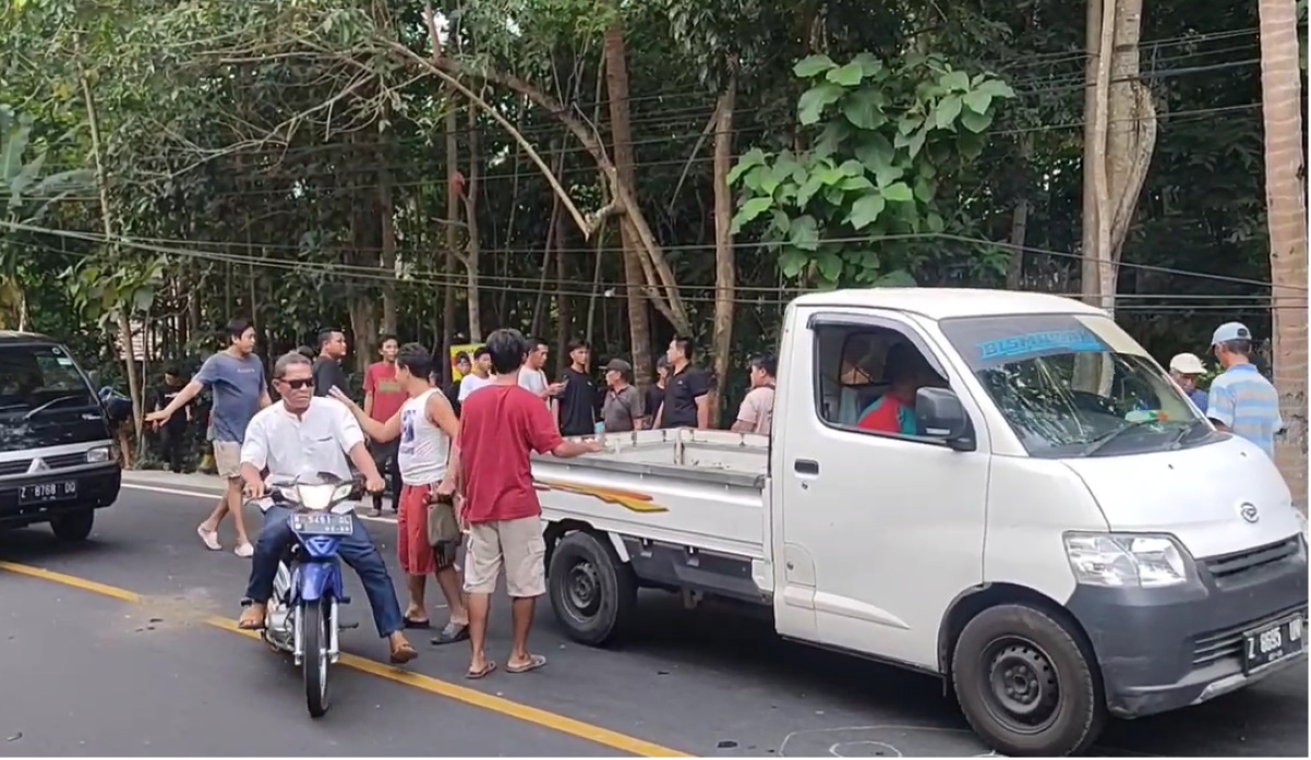 Kecelakaan di Pangandaran.