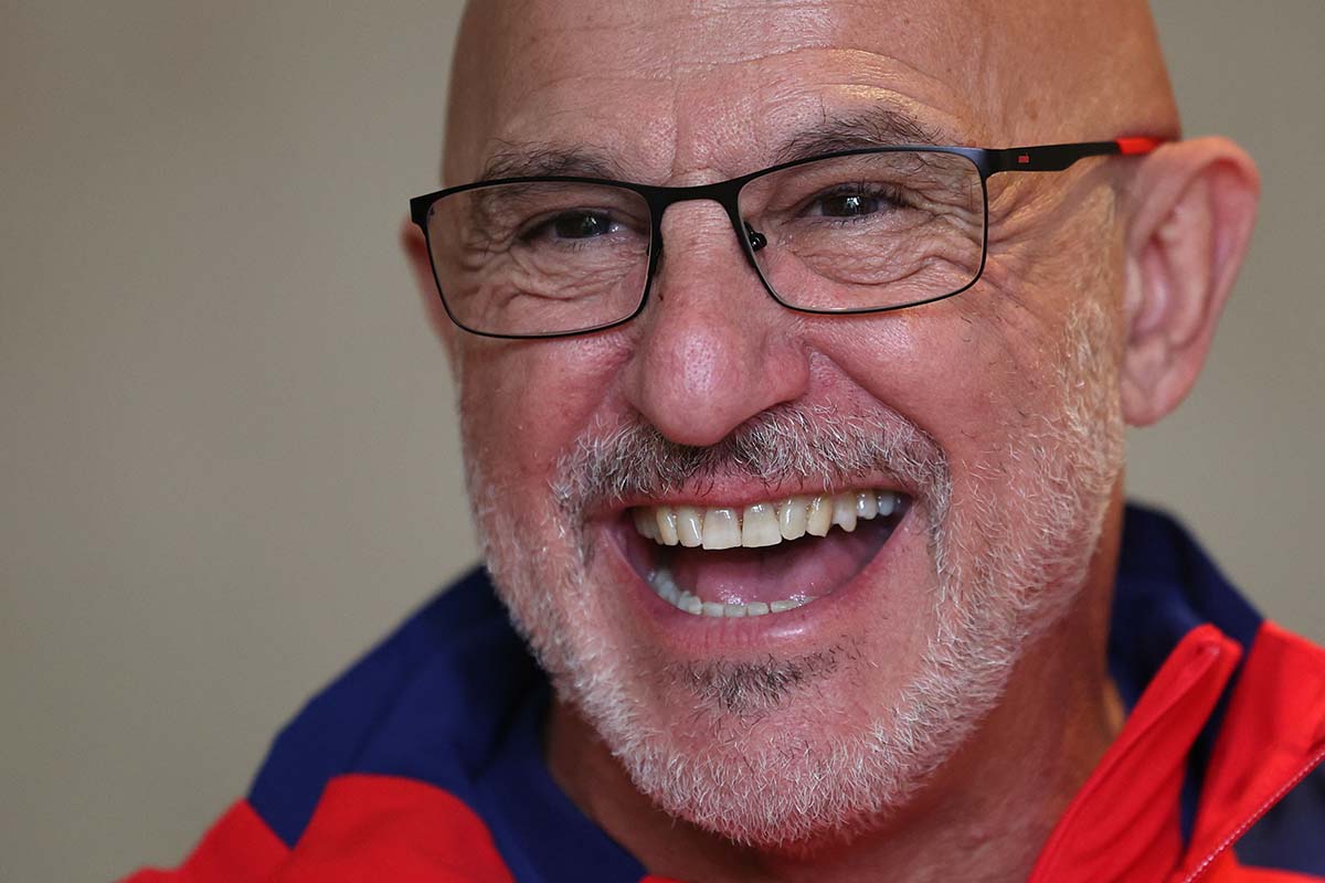 Pelatih timnas Spanyol Luis de la Fuente.