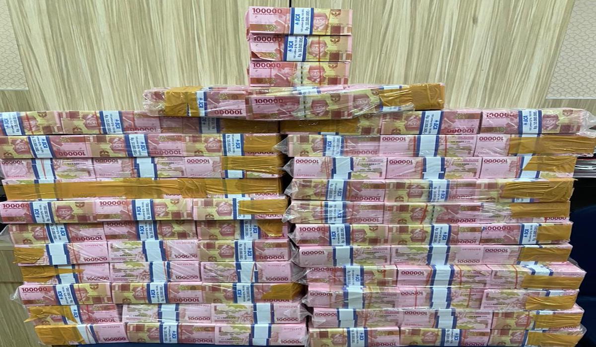 Keuntungan pengedar uang palsu sebesar Rp5 miliar untuk setiap kali edarkan upal senilai Rp20 miliar