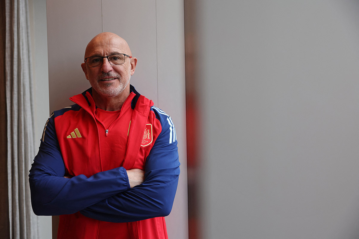 Pelatih timnas Spanyol Luis de la Fuente.