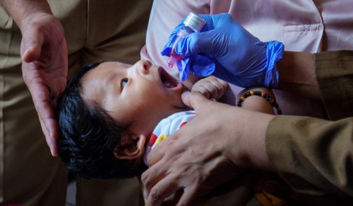 Ilustrasi imunisasi.