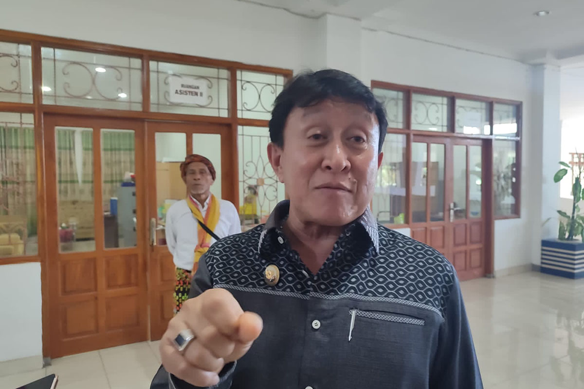 Wakil Bupati Manggarai Barat Yulianus Weng.