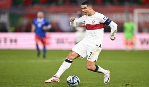 Pemain timnas Portugal Cristiano Ronaldo