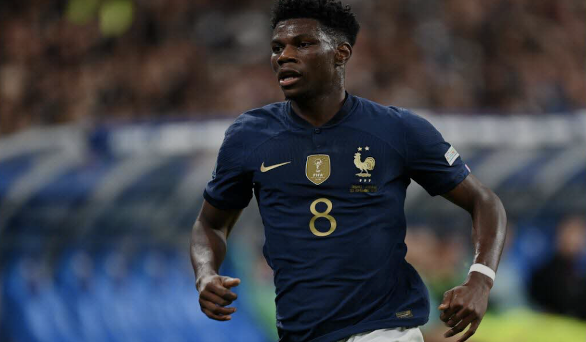 Pemain Timnas Perancis Aurélien Tchouaméni 