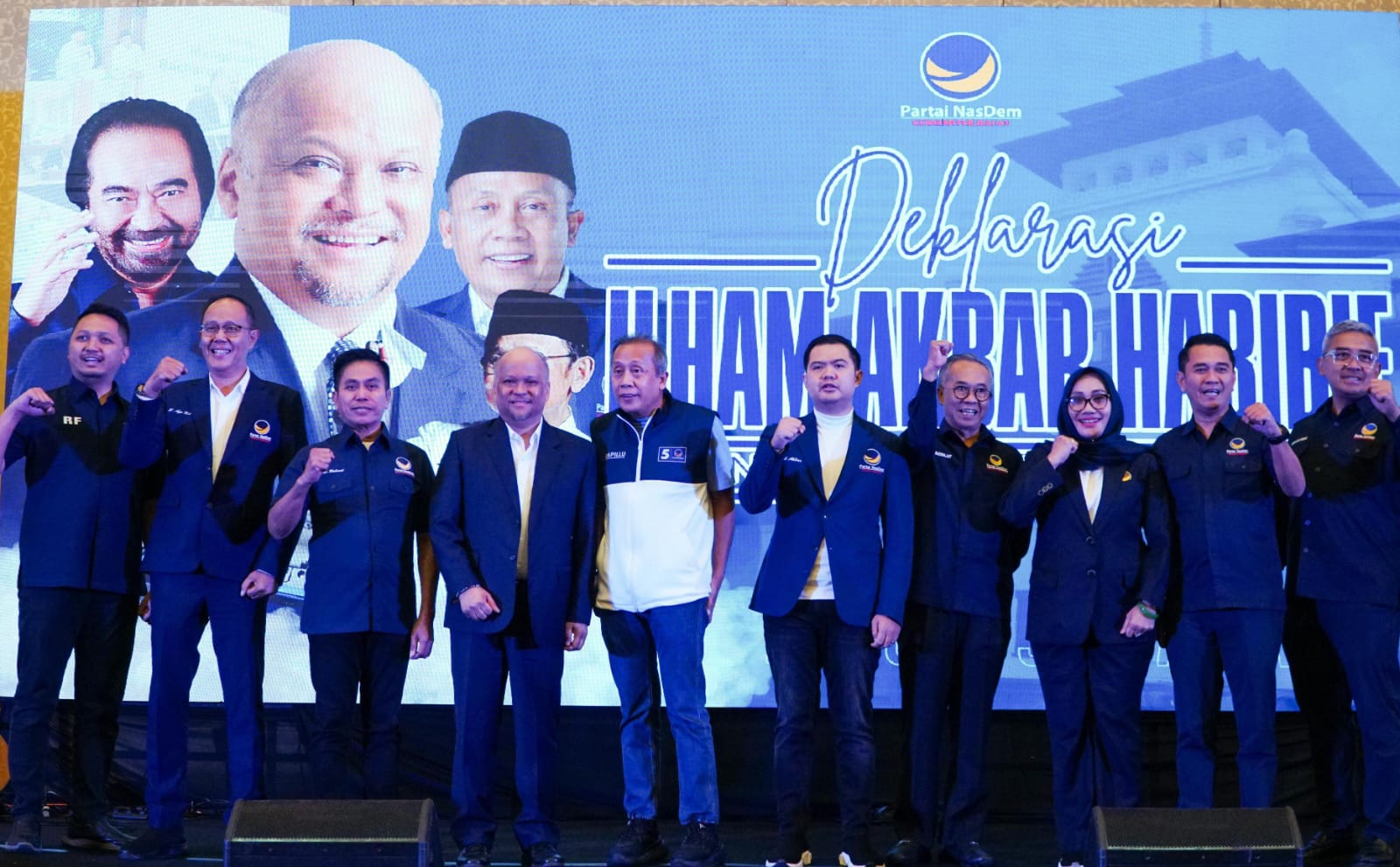 NasDem Jawa Barat Deklarasikan Ilham Habibie sebagai Calon Gubernur