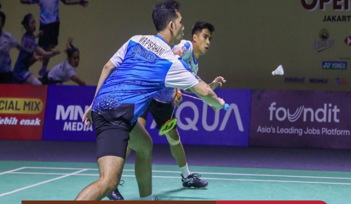 Sabar/Reza lolos semi final Indonesia Terbuka 2024