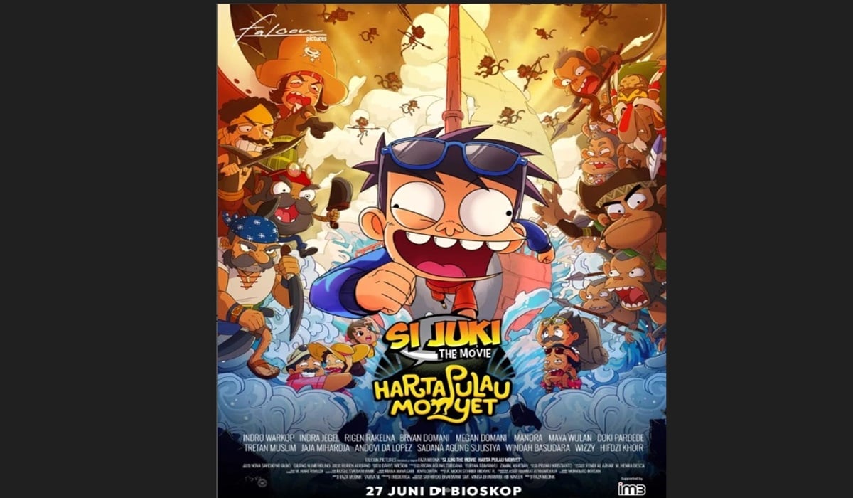Poster film Si Juli The Movie: Harta Pulau Monyet