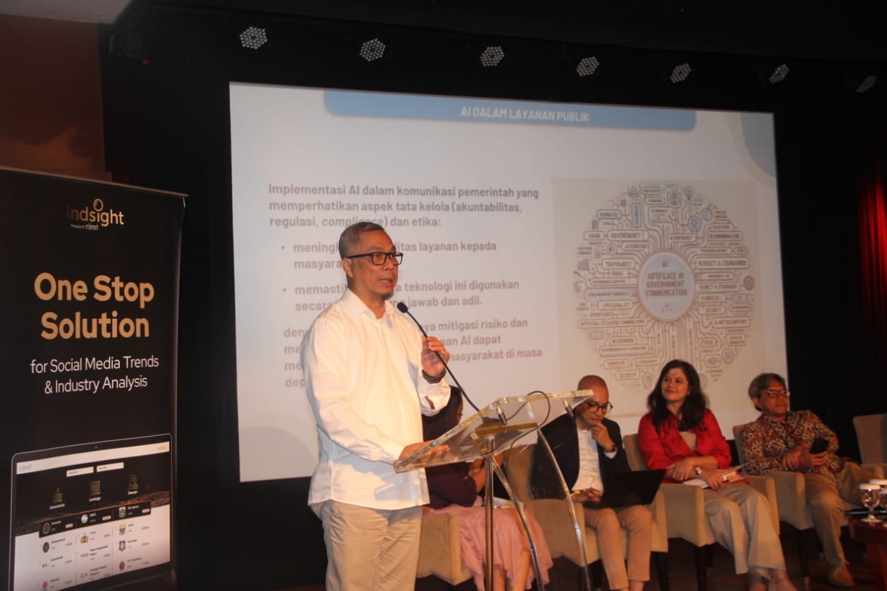 Dirjen IKP Kementerian Komunikasi dan Informatika Usman Kansong