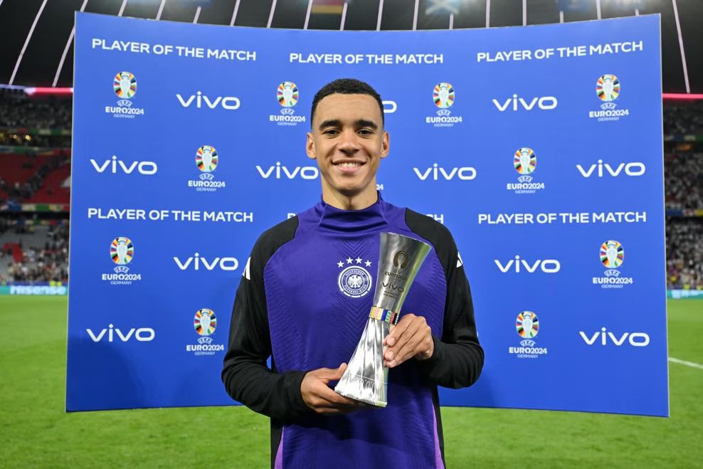 Jamal Musiala Pemain Terbaik Laga Jerman vs Skotlandia