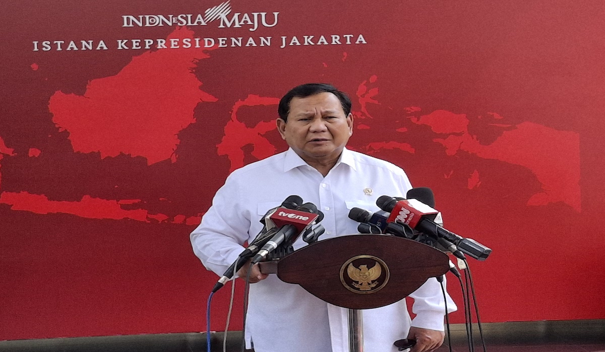 Presiden terpilih Prabowo Subianto