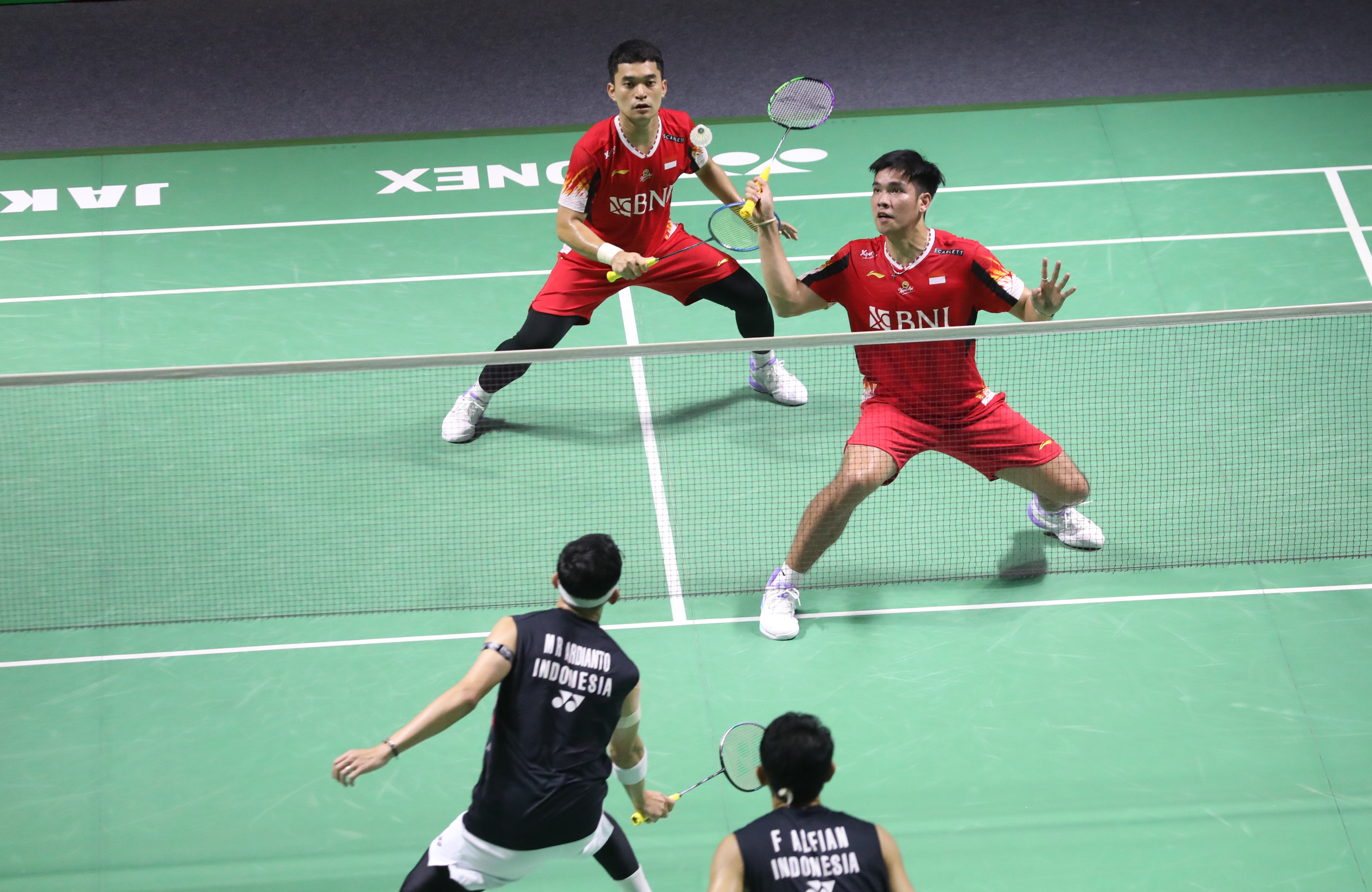 Leo/Daniel Melangkah 16 Besar