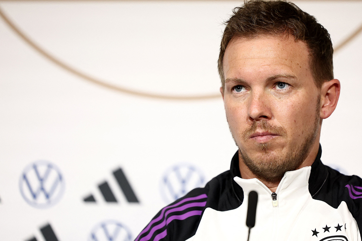 Pelatihj timnas Jerman Julian Nagelsmann.