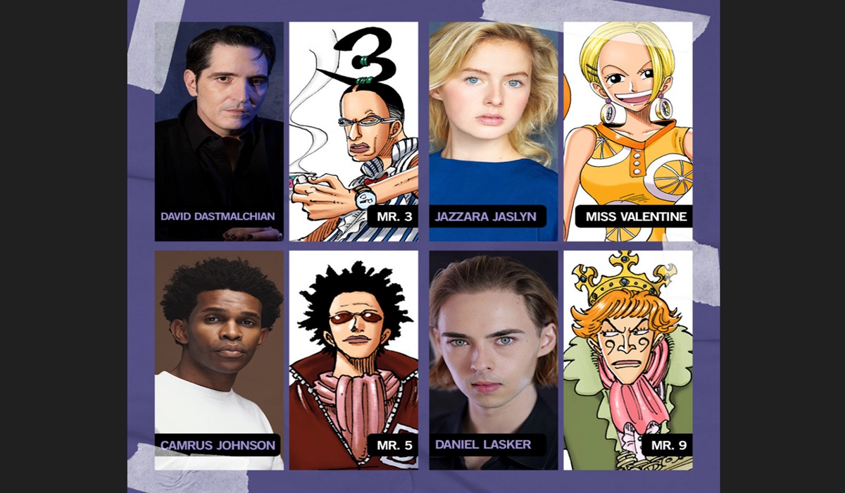 Para aktor dan peran mereka di serial One Piece season 2