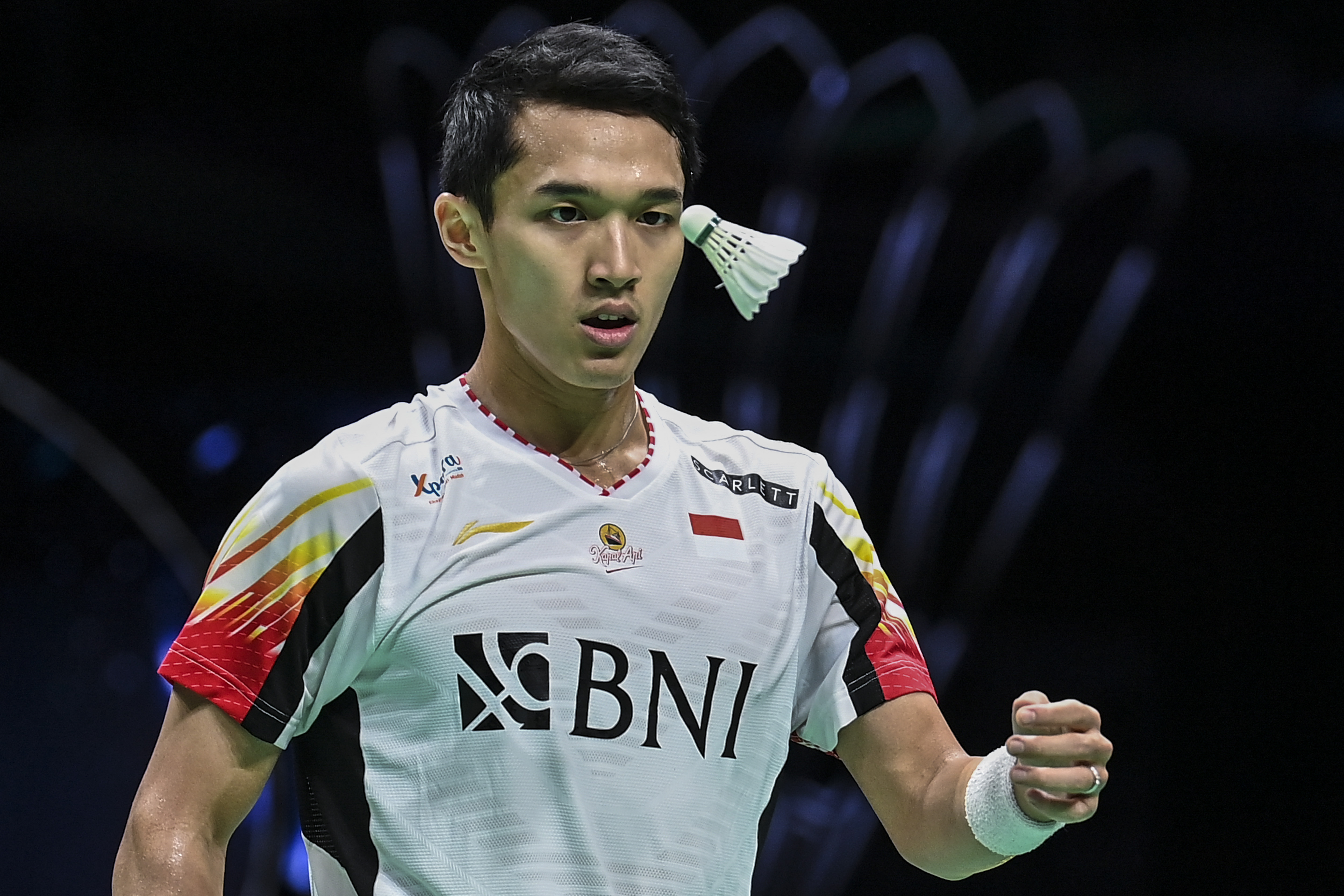 Pebulu tangkis tunggal putra Indonesia Jonatan Christie