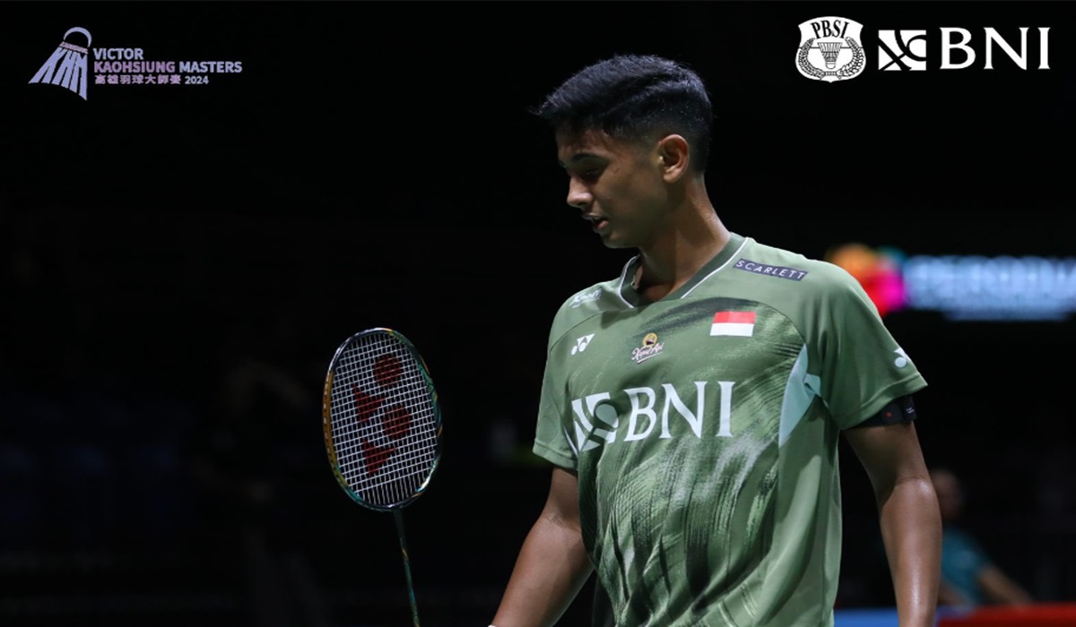 Tunggal putra Indonesia Alwi Farhan