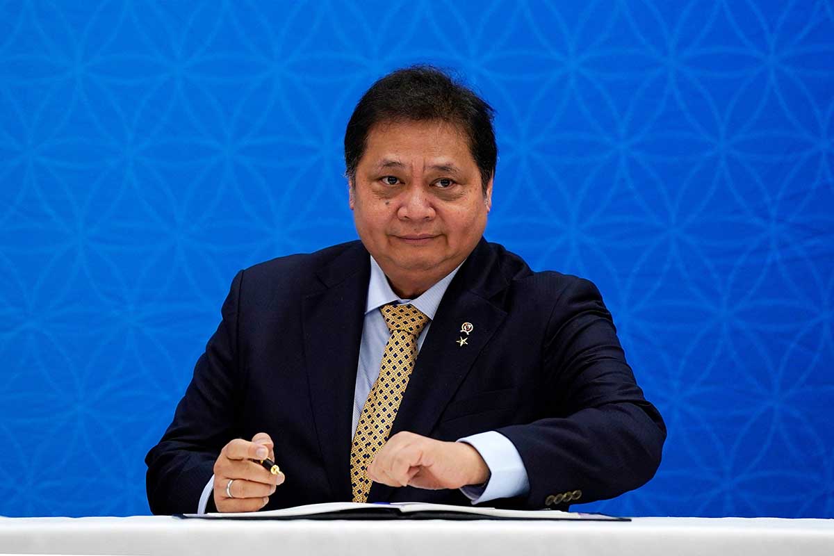 Menteri Koordinator Bidang Perekonomian Airlangga Hartarto.