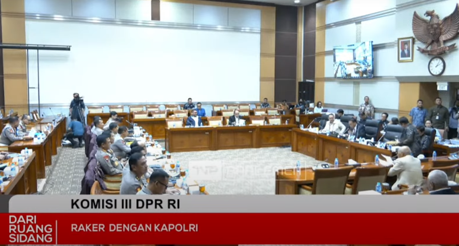 Komisi III DPR RI menerima usulan anggaran tambahan yang diajukan Polri sebesar Rp60 triliun