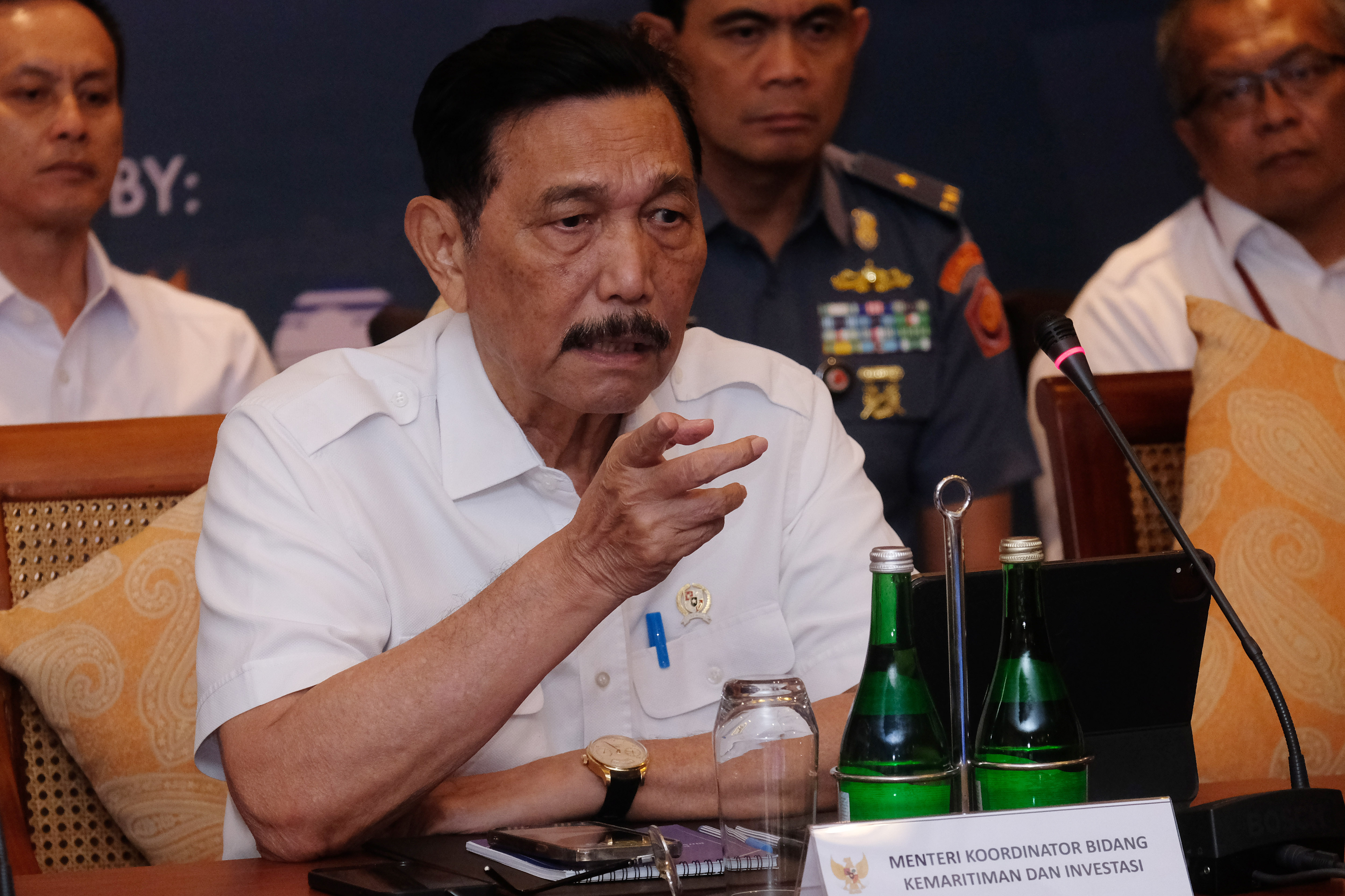 Menteri Koordinator (Menko) Bidang Kemaritiman dan Investasi Luhut Binsar Pandjaitan