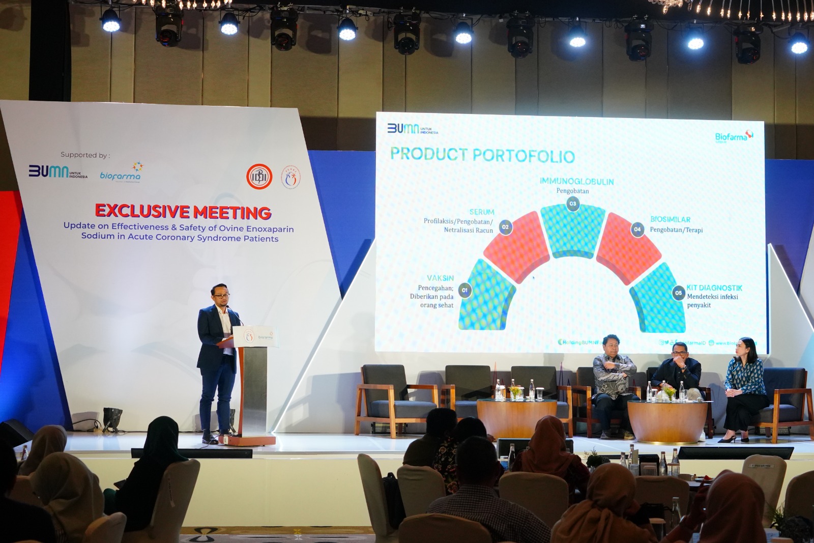 Diskusi PT Bio Farma bersama  Perhimpunan Dokter Spesialis Kardiovakular.