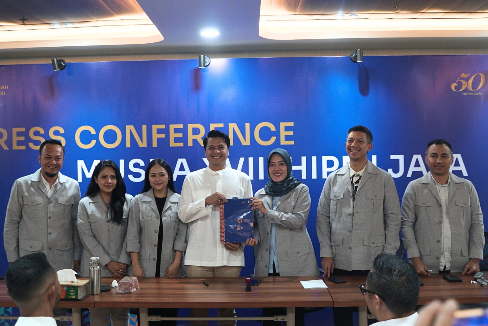 Pencalonan Satrio Rama menjadi Ketua Umum Hipmi Jaya.