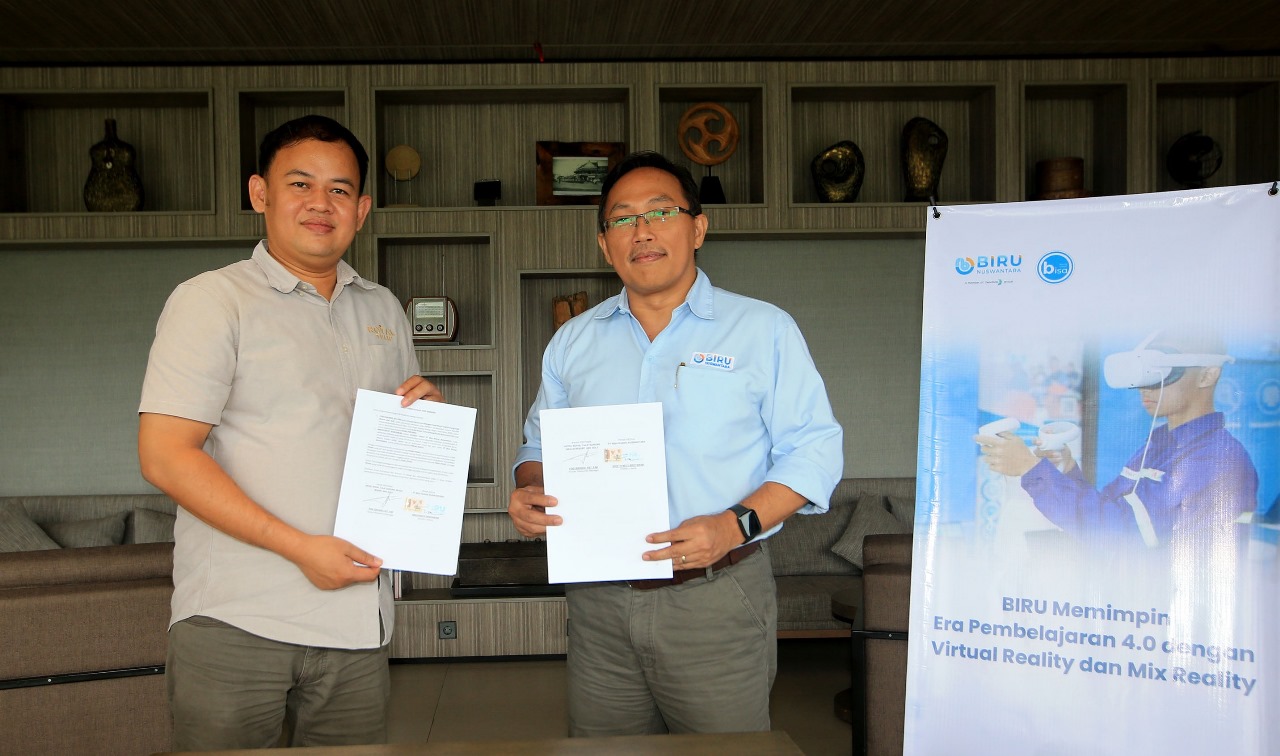 Peresmian kerja sama Pengembangan Pelatihan Keterampilan Sumber Daya Manusia (SDM)