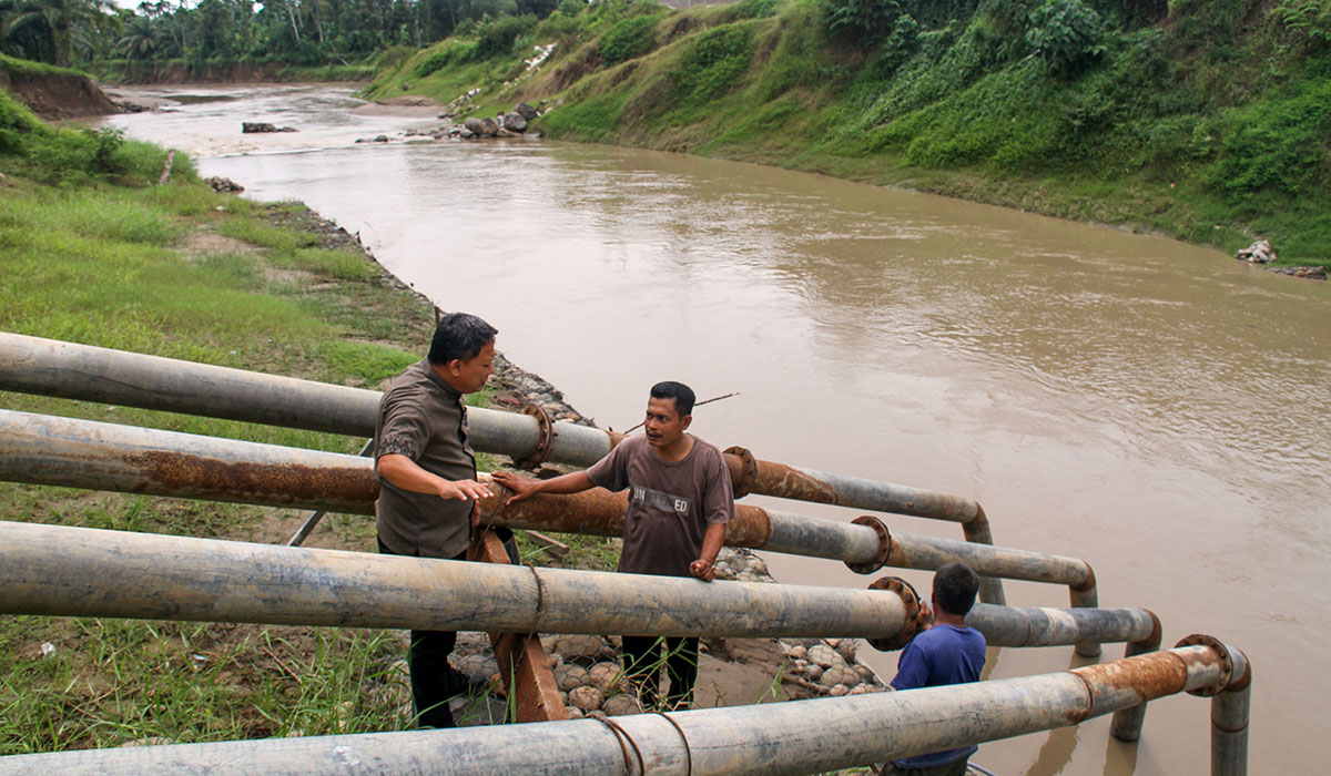 Pompanisasi untuk sawah.