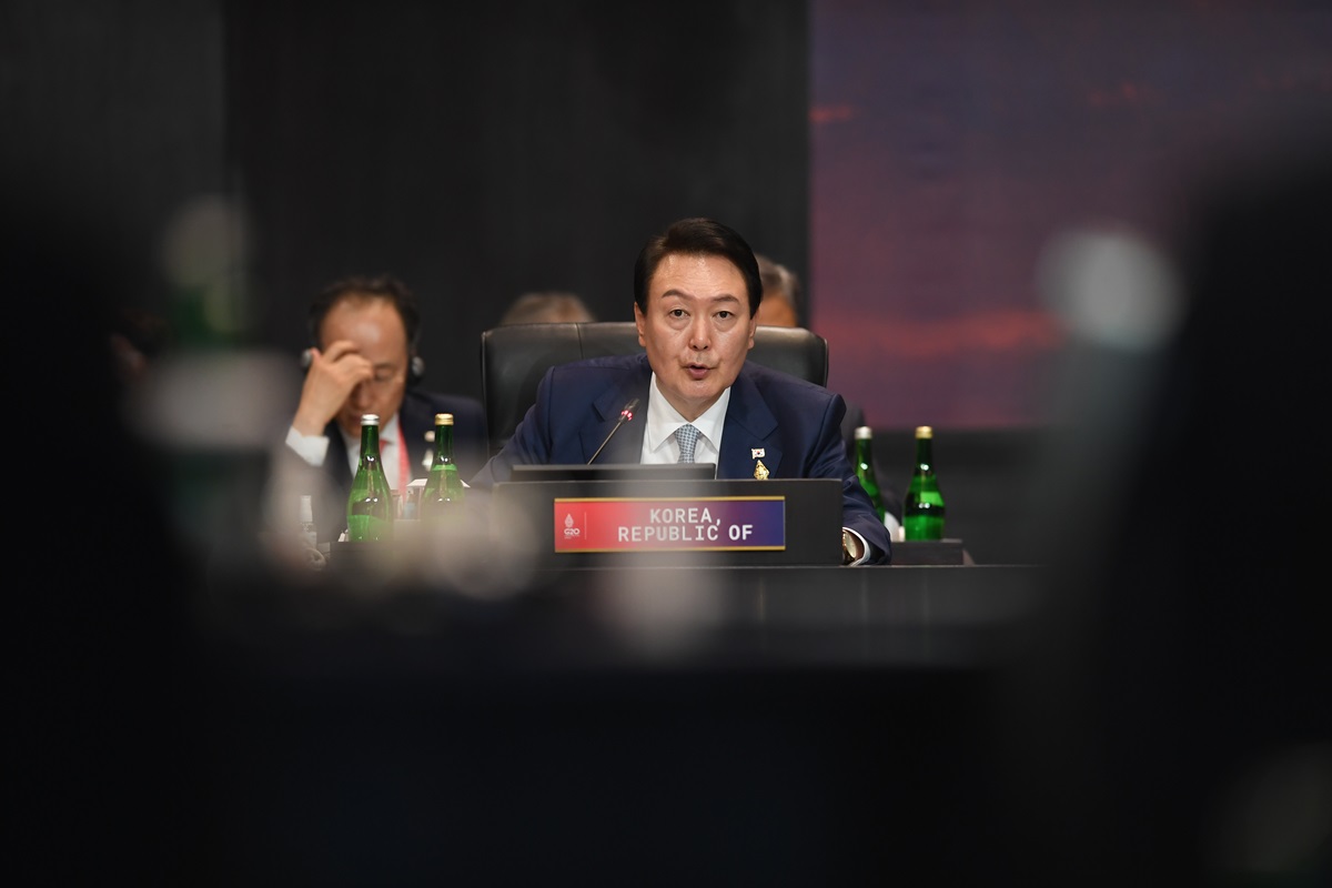 Presiden Yoon Suk Yeol menegaskan Korea Selatan tidak akan tinggal diam terhadap provokasi 