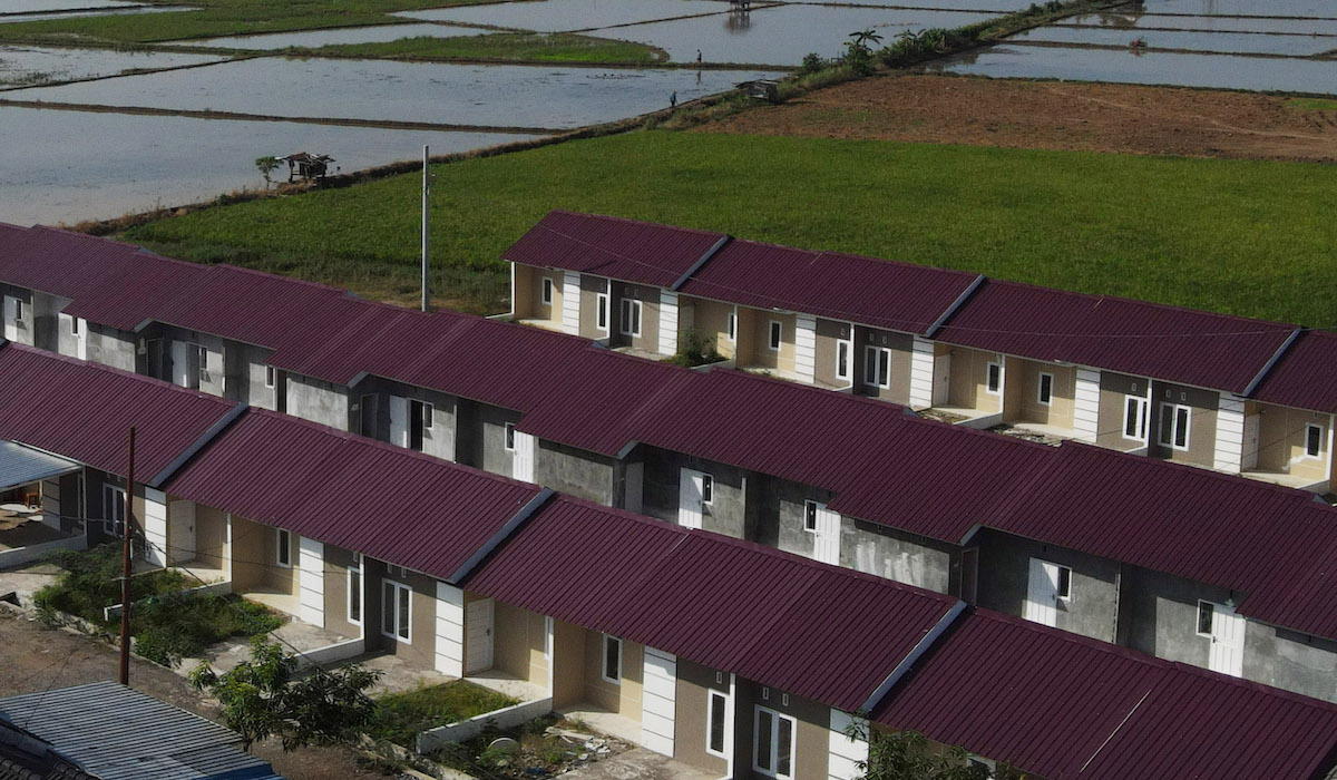 Ilustrasi penyaluran FLPP untuk pembiayan rumah bersubsidi bagi MBR