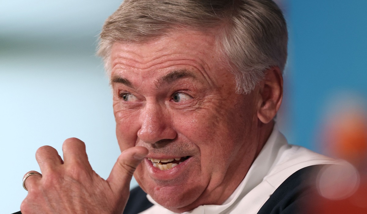 Pelatih Real Madrid Carlo Ancelotti 