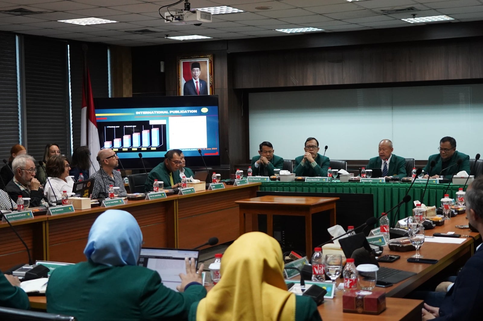  Visitasi dalam rangka asesmen akreditasi internasional 