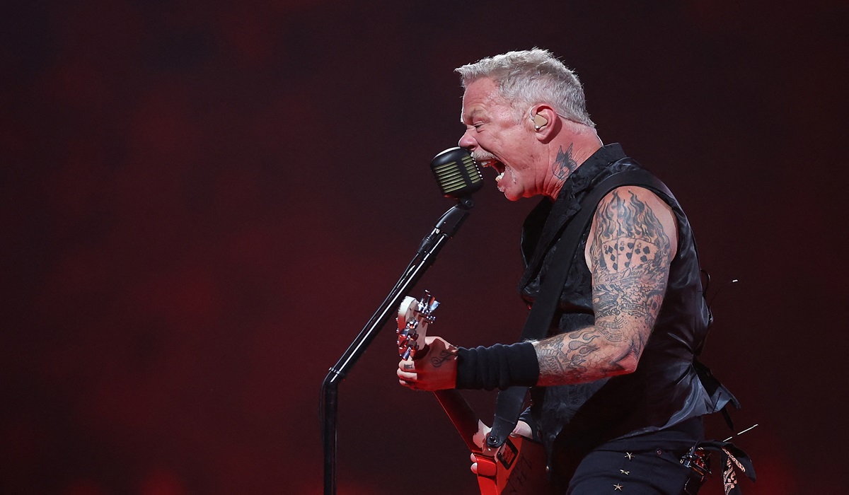Vokalis Metallica James Hetfield