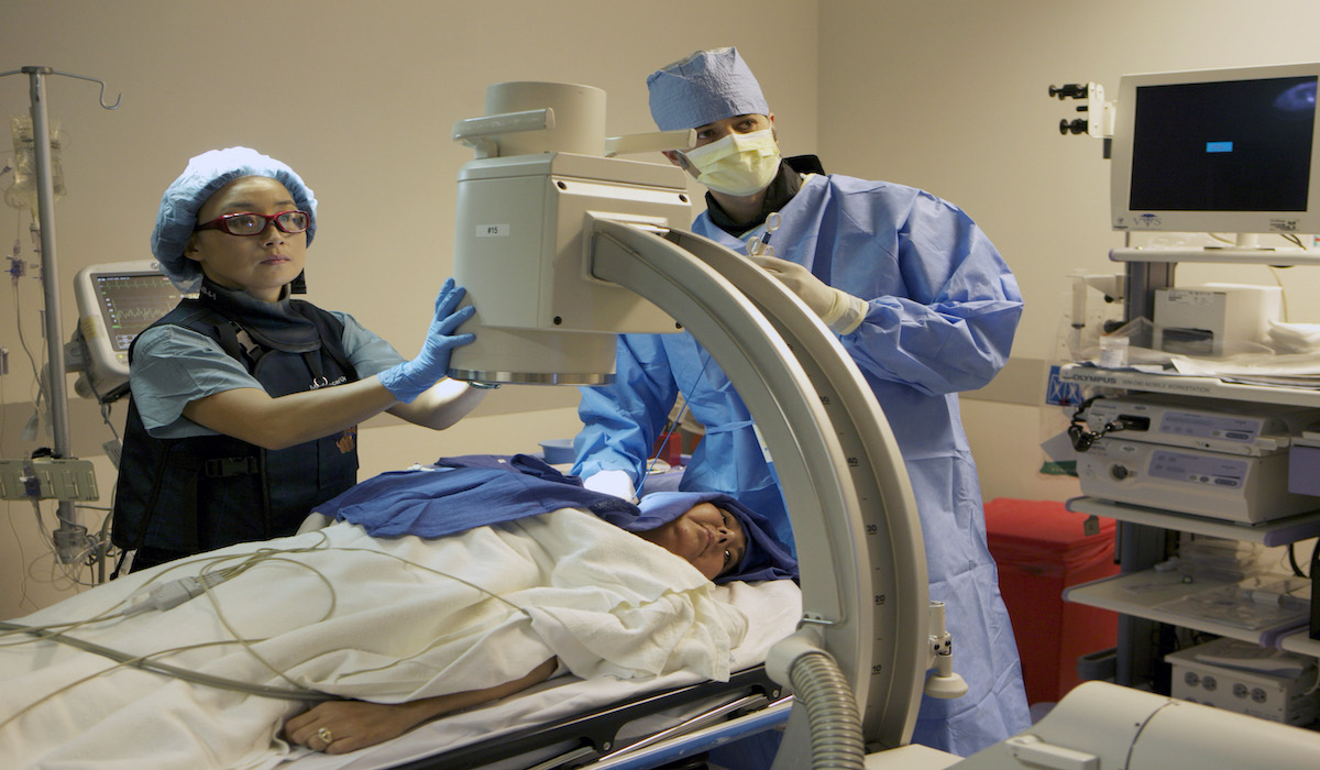 Ilustrasi proses transplantasi organ yang dijalani salah satu pasien di rumah sakit di Jakarta