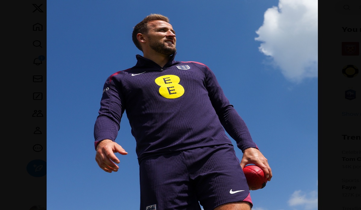 Kapten timnas Inggris Harry Kane