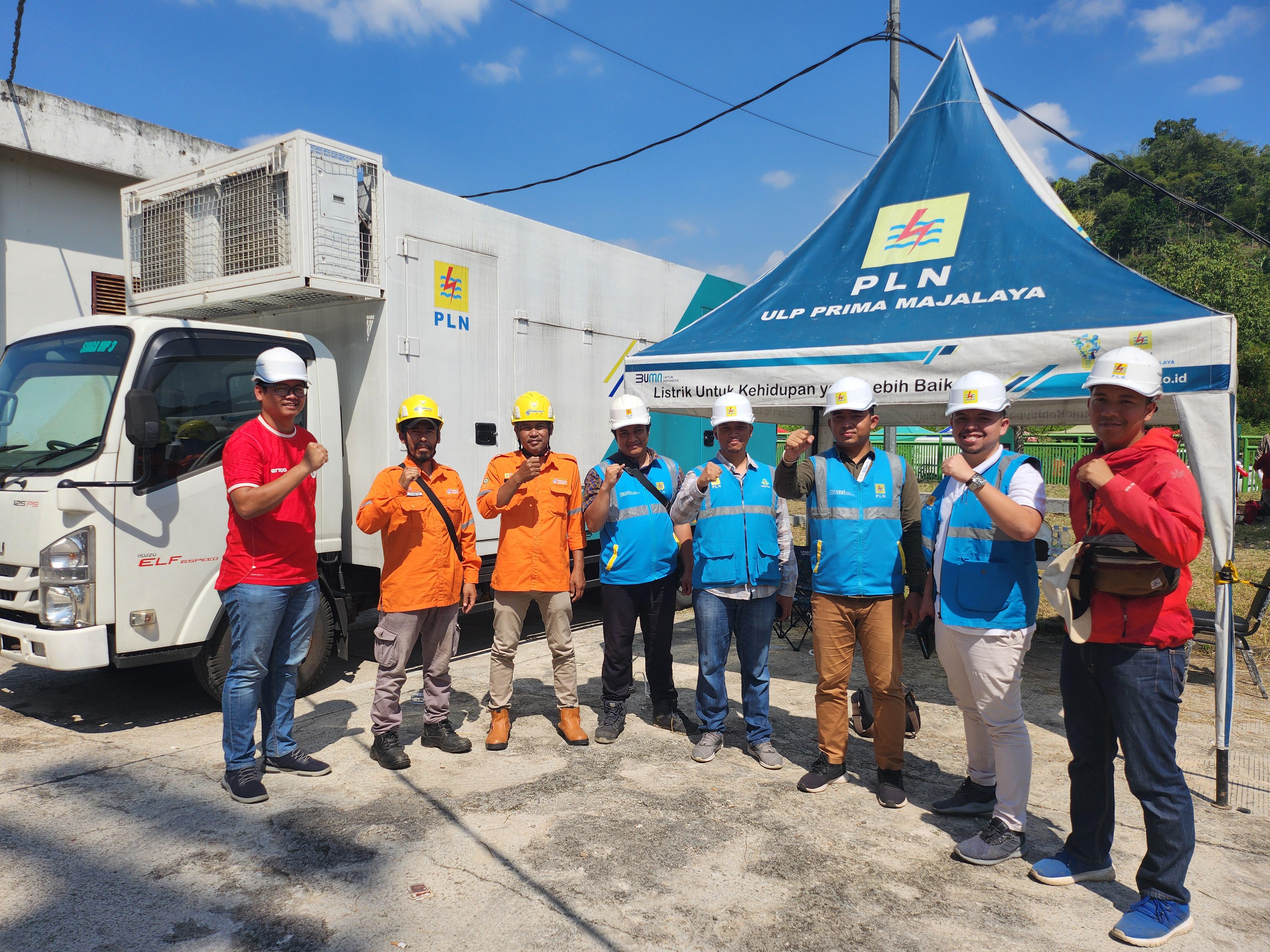 Tim PLN siap mengamankan pasokan listrik pada penyelenggaraan Proliga 2024 di Stadion Si Jalak Harupat, Soreang, Kabupaten Bandung.