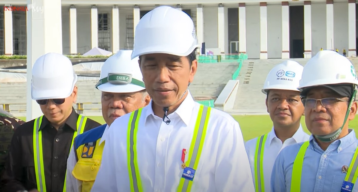 Presiden Joko Widodo menyatakan persiapan untuk peringatan HUT ke-79 Kemerdekaan Republik Indonesia di Kawasan IKN, telah mencapai 80%.