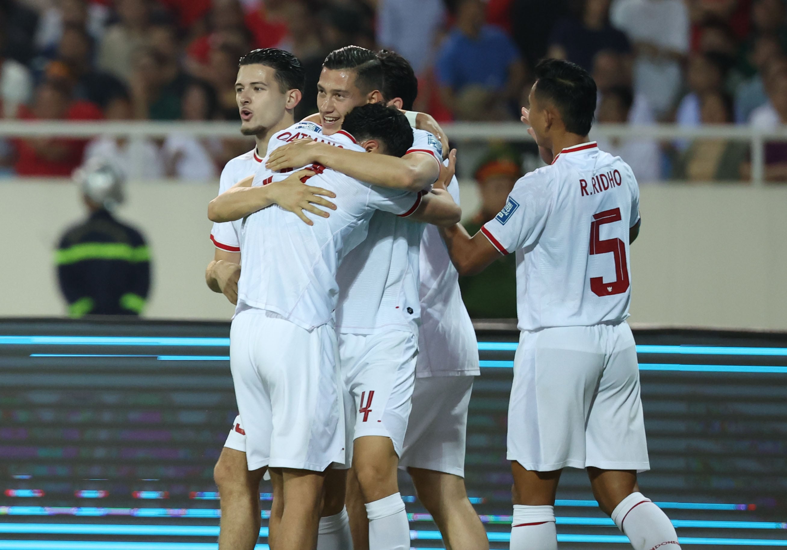 Timnas Indonesia memastikan lolos ke putaran ketiga Kualifikasi Piala Dunia 2026