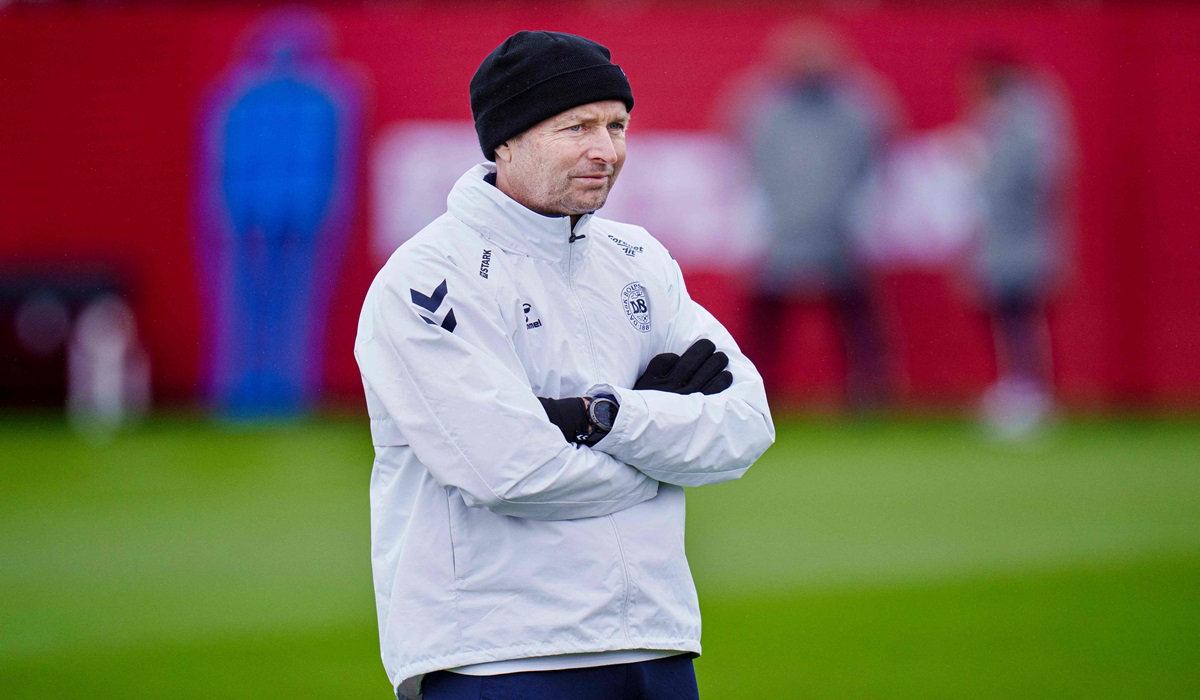 Pelatih timnas Denmark Kasper Hjulmand