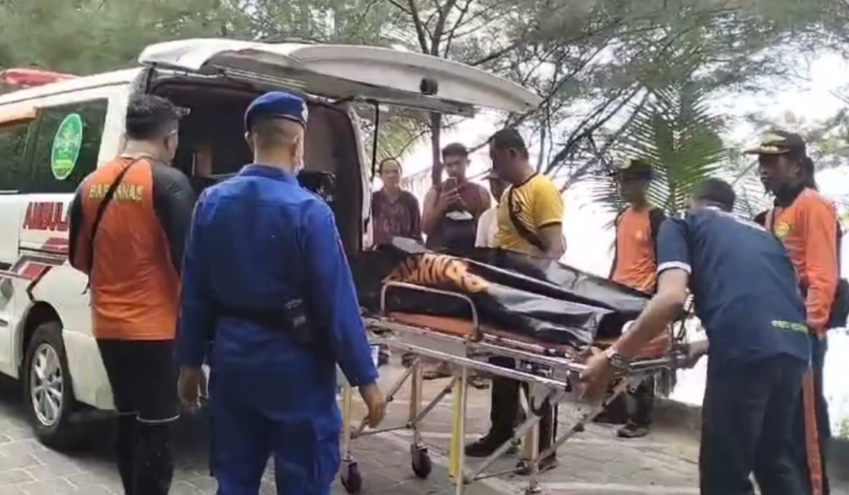 Jasad warga Demak bernama Misbahul Munir yang ditemukan di pantai Kuta selatan, Bali.