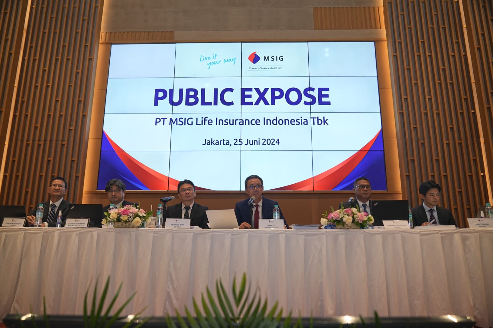 Paparan publik MSIG Life.