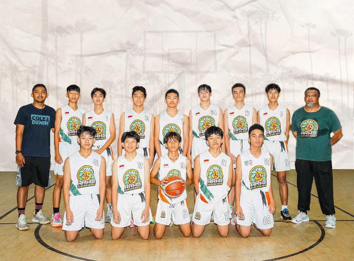 Tim bola basket  Aras Gading Muda.