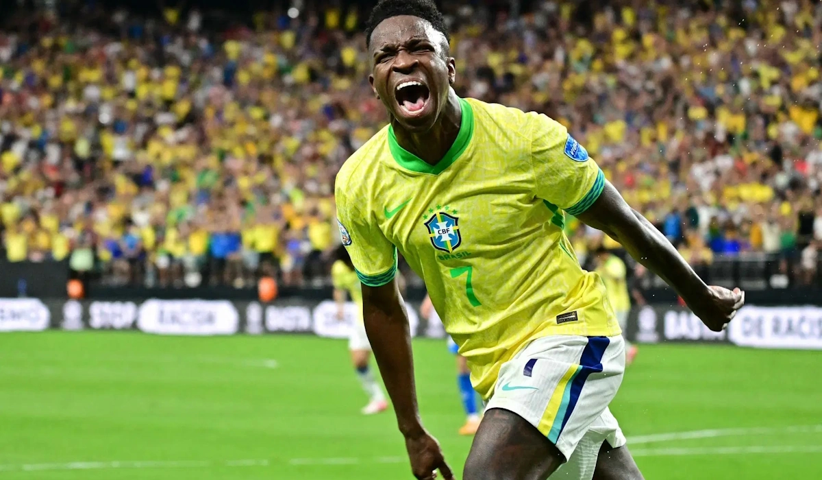 Pemain Brasil Vinicius Junior