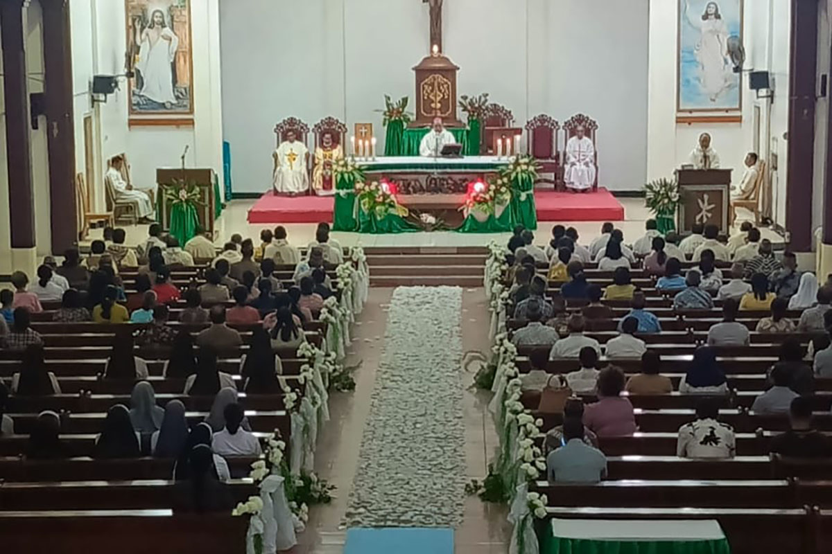 Keuskupan Labuan Bajo di Flores Nusa Tenggara Timur (NTT).