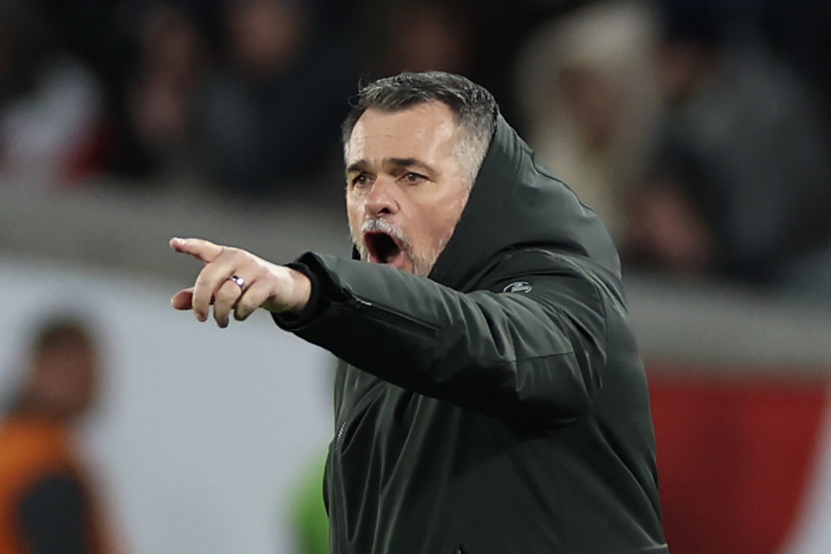 Pelatih timnas Georgia Willy Sagnol.
