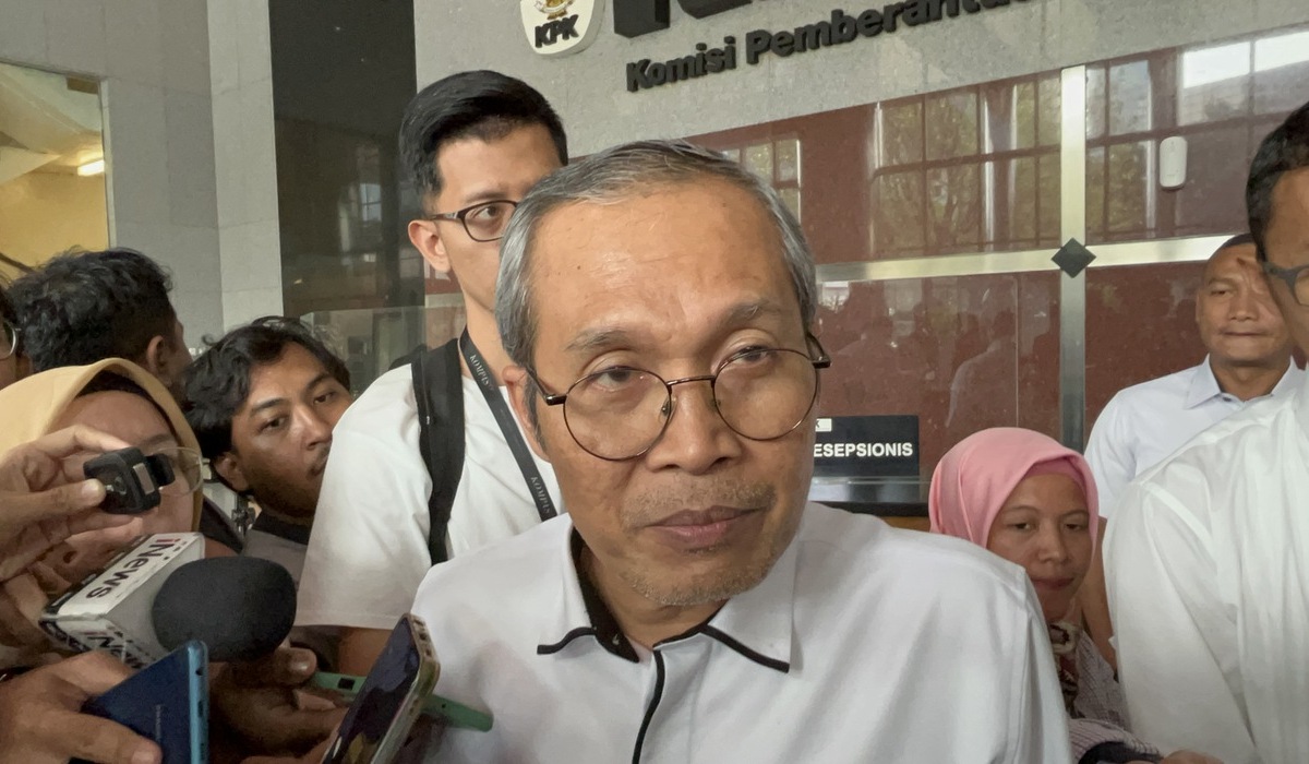 Wakil Ketua KPK Alexander Marwata di Gedung Merah Putih KPK, Jakarta Selatan, Rabu, 12 Juni 2024.