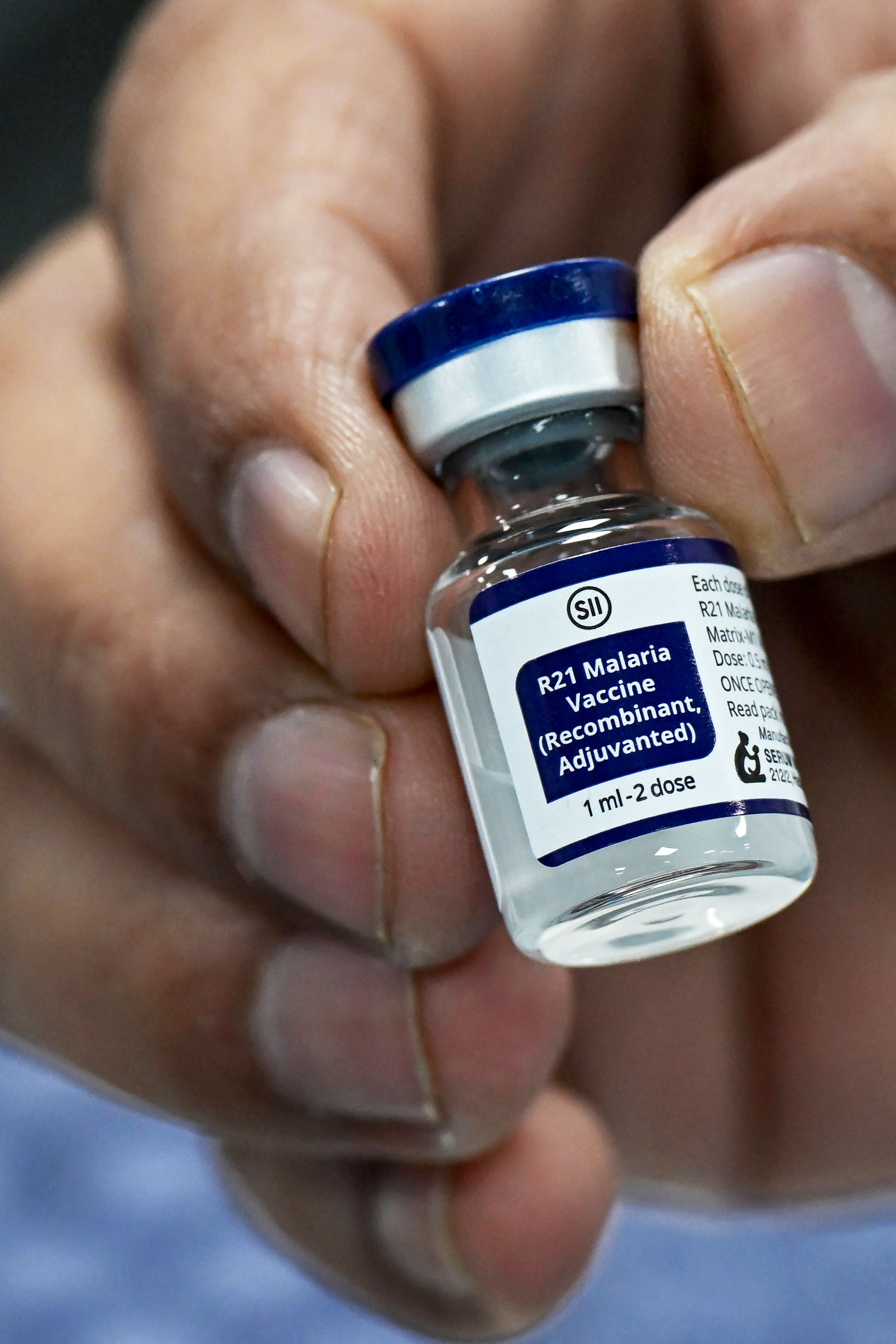 Vaksin malaria di Serum Institute of India (SII).