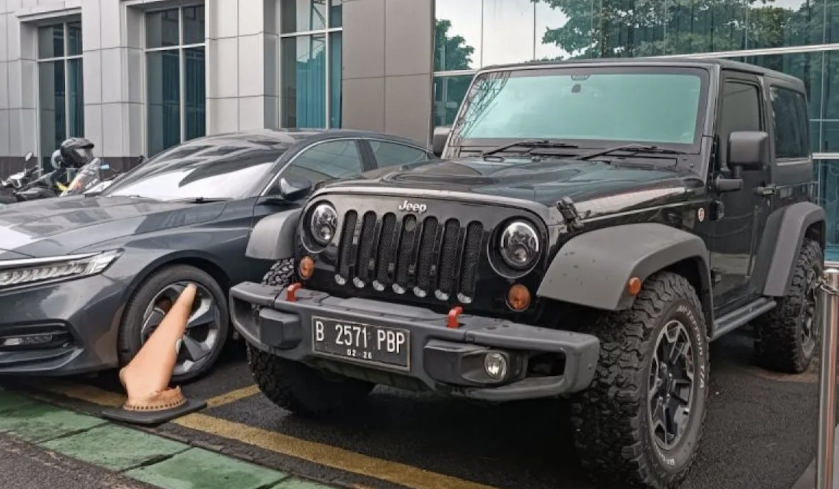 Harga lelang mobil Jeep Wrangler Rubicon milik Mario Dandy Satriyo dikurangi