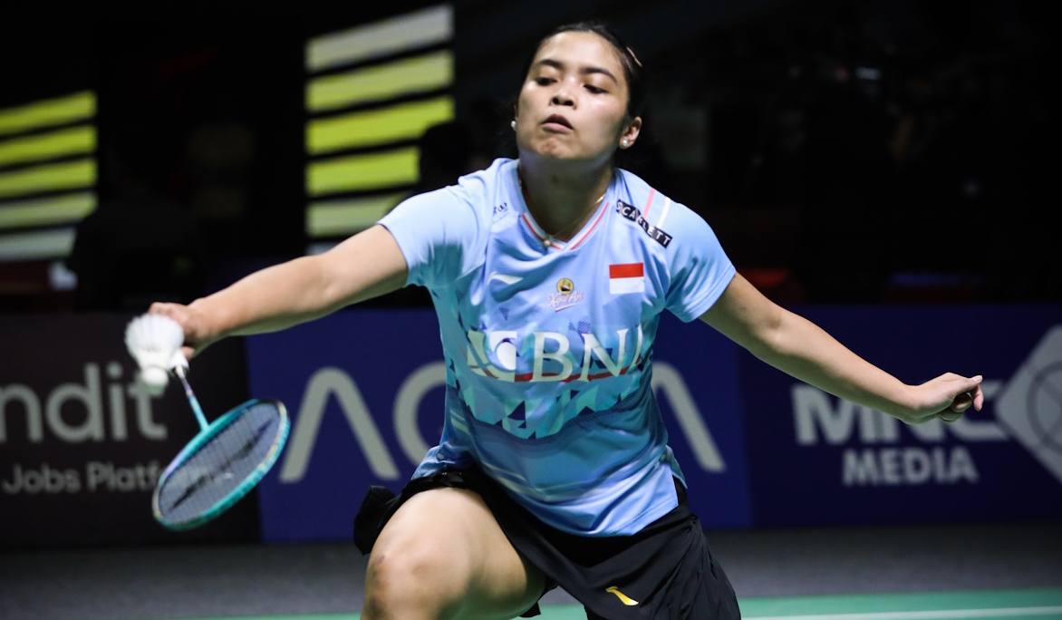 Pebulutangkis tunggal putri Indonesia Gregoria Mariska Tunjung